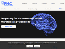 Tablet Screenshot of fh-co.com